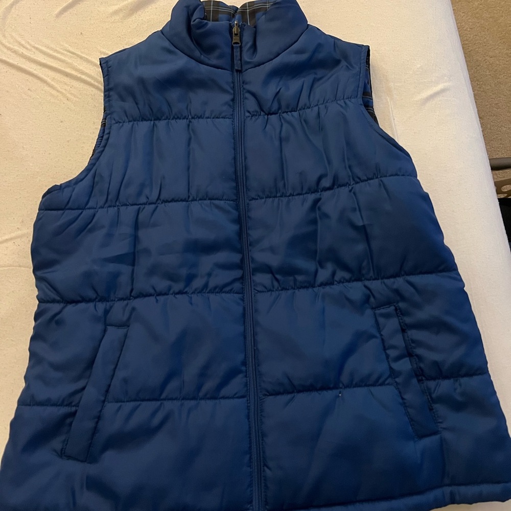 Unisex old navy winter reversible waterproof vest